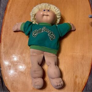 Vintage Cabbage Patch Kids 1978 - 1982 Xavier Roberts Blonde Hair Blue Eye Boy